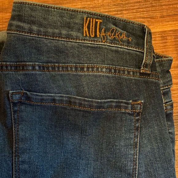 Kut from the Kloth Blue Straight Leg Jeans - Picture 2 of 5